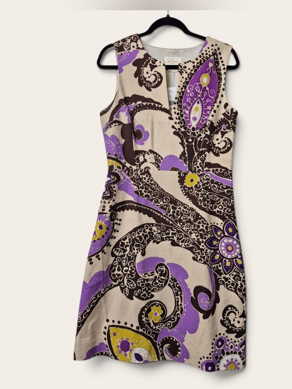 Kate Spade New York NWT Keiran  Hydrangea Moroccan Paisley Dress 10